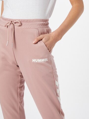 Hummel Tapered Sportsbukser 'Legacy' i pink