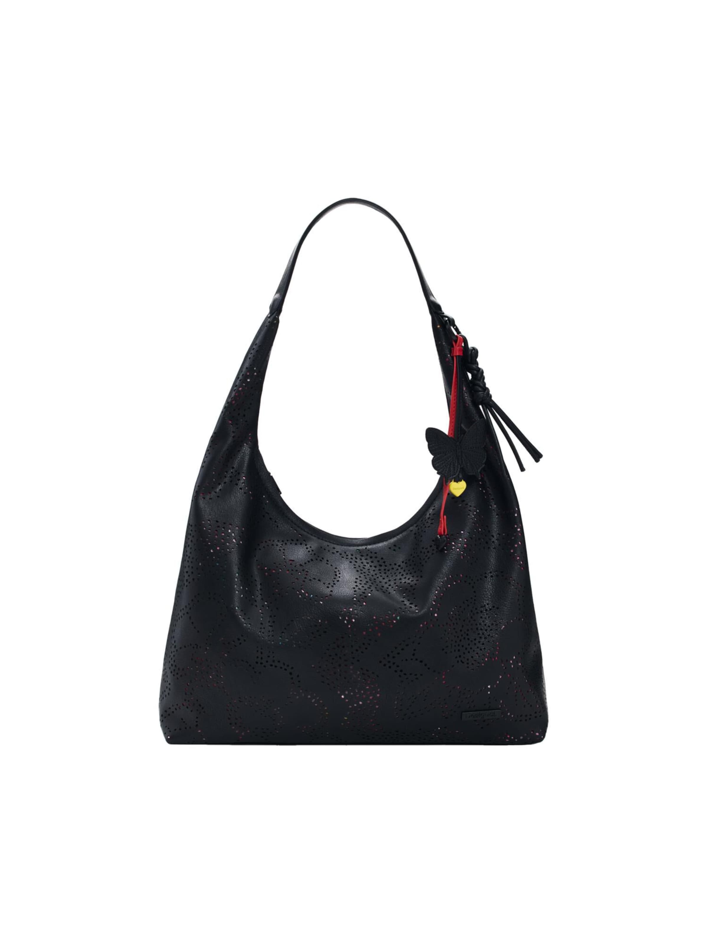 Desigual - Bolso de hombro en negro: frente