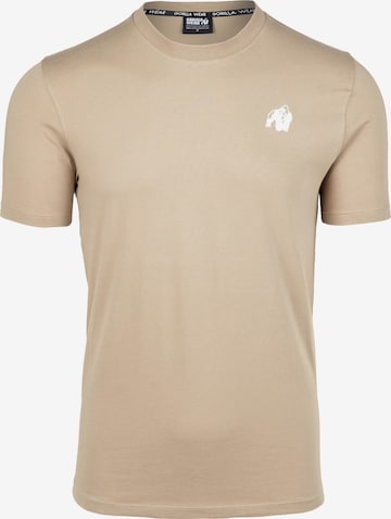 Gorilla Wear Shirt 'Oregon' in Rood: voorkant