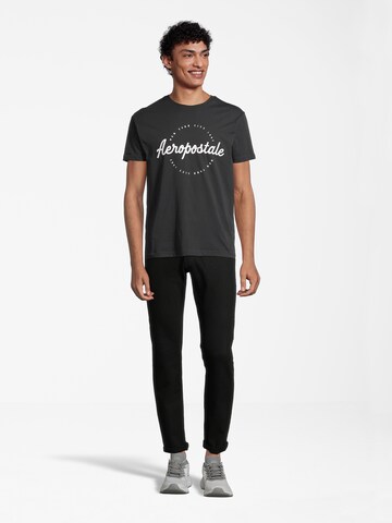 T-Shirt AÉROPOSTALE en noir