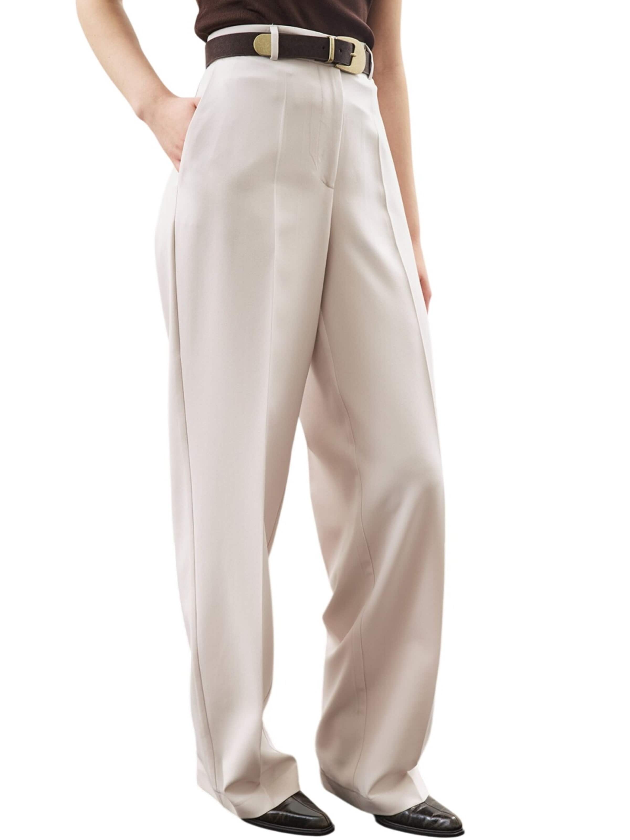 MANUKA Regular Trousers in Beige