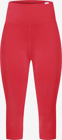 Smilodox Skinny Workout Pants 'Caprice' in Red: front