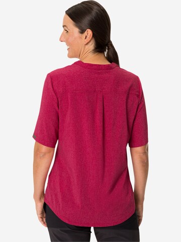 VAUDE Multifunctionele blouse 'Turifo II' in Rood