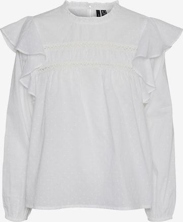 Chemisier 'TRINE' VERO MODA en blanc : devant