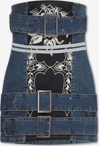 Ed Hardy Mekko värissä sininen: etupuoli