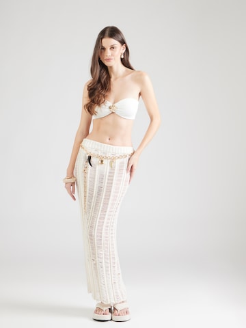 Hunkemöller Μπαντό Τοπ μπικίνι σε λευκό