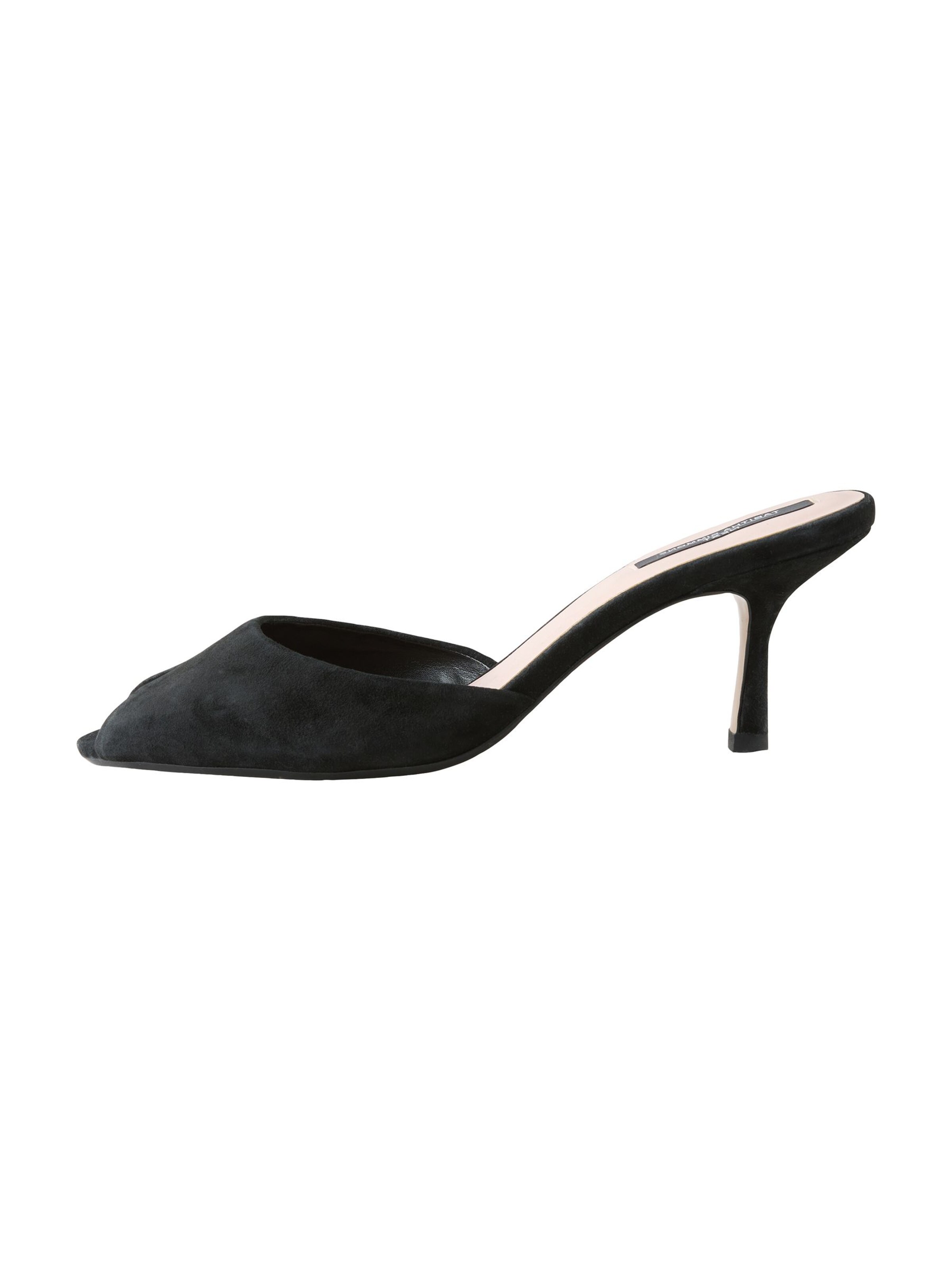 Next - Zapatos abiertos 'Tabitha Simmons x Next' en negro: frente