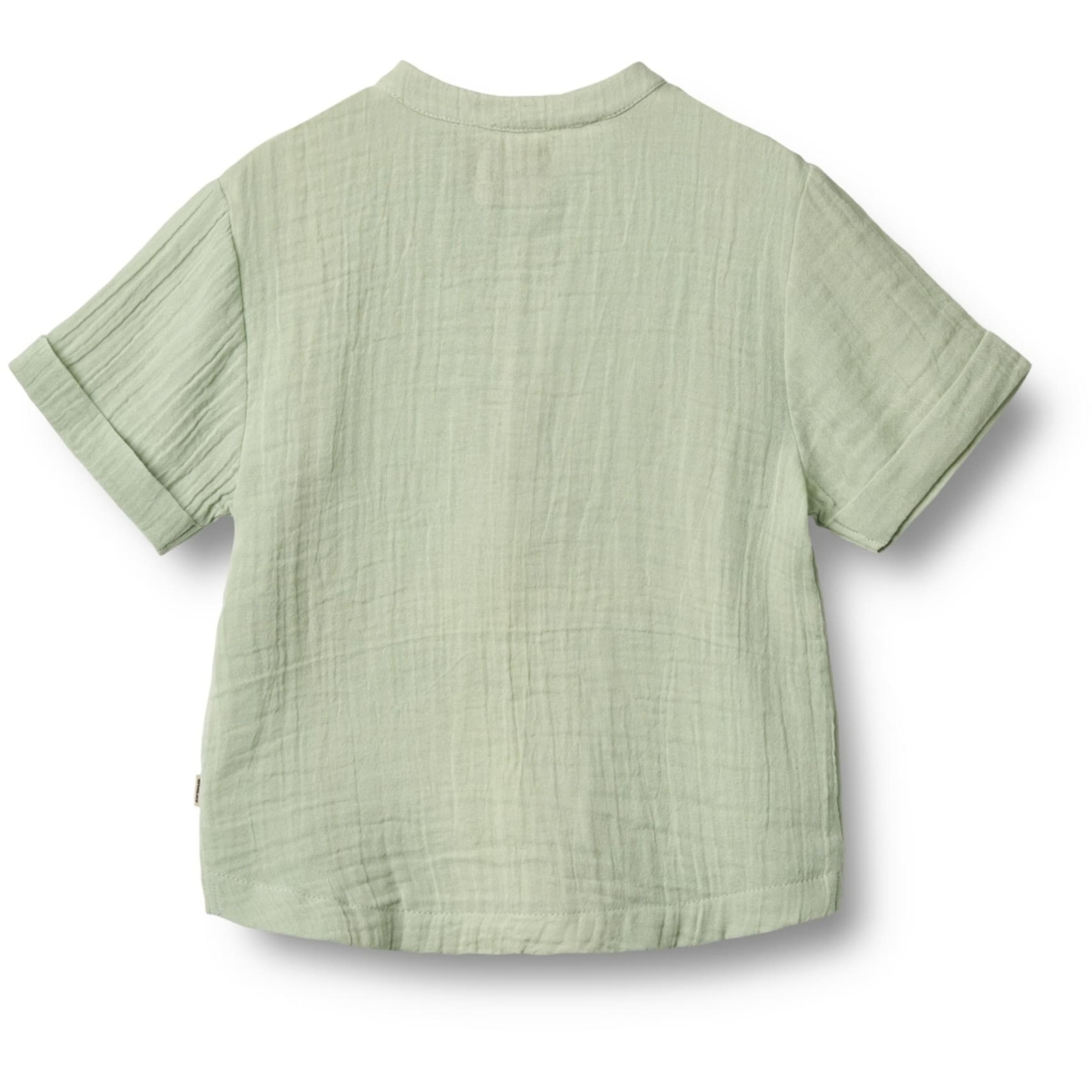 WHEAT Comfort fit Button Up Shirt in Green