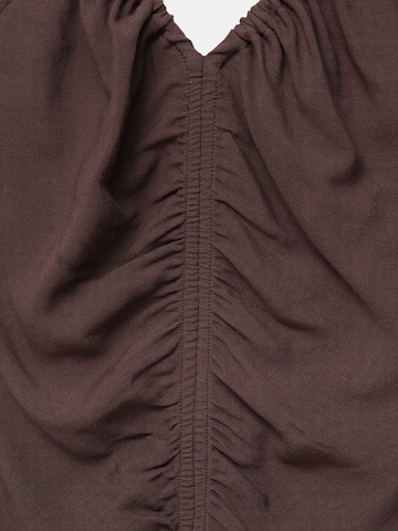 Pull&BearLjetna haljina - smeđa boja