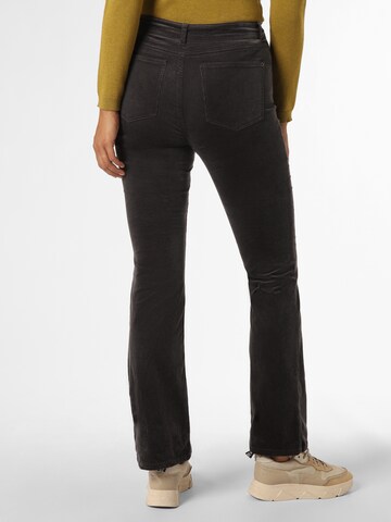 Marie Lund Bootcut Broek ' ' in Grijs