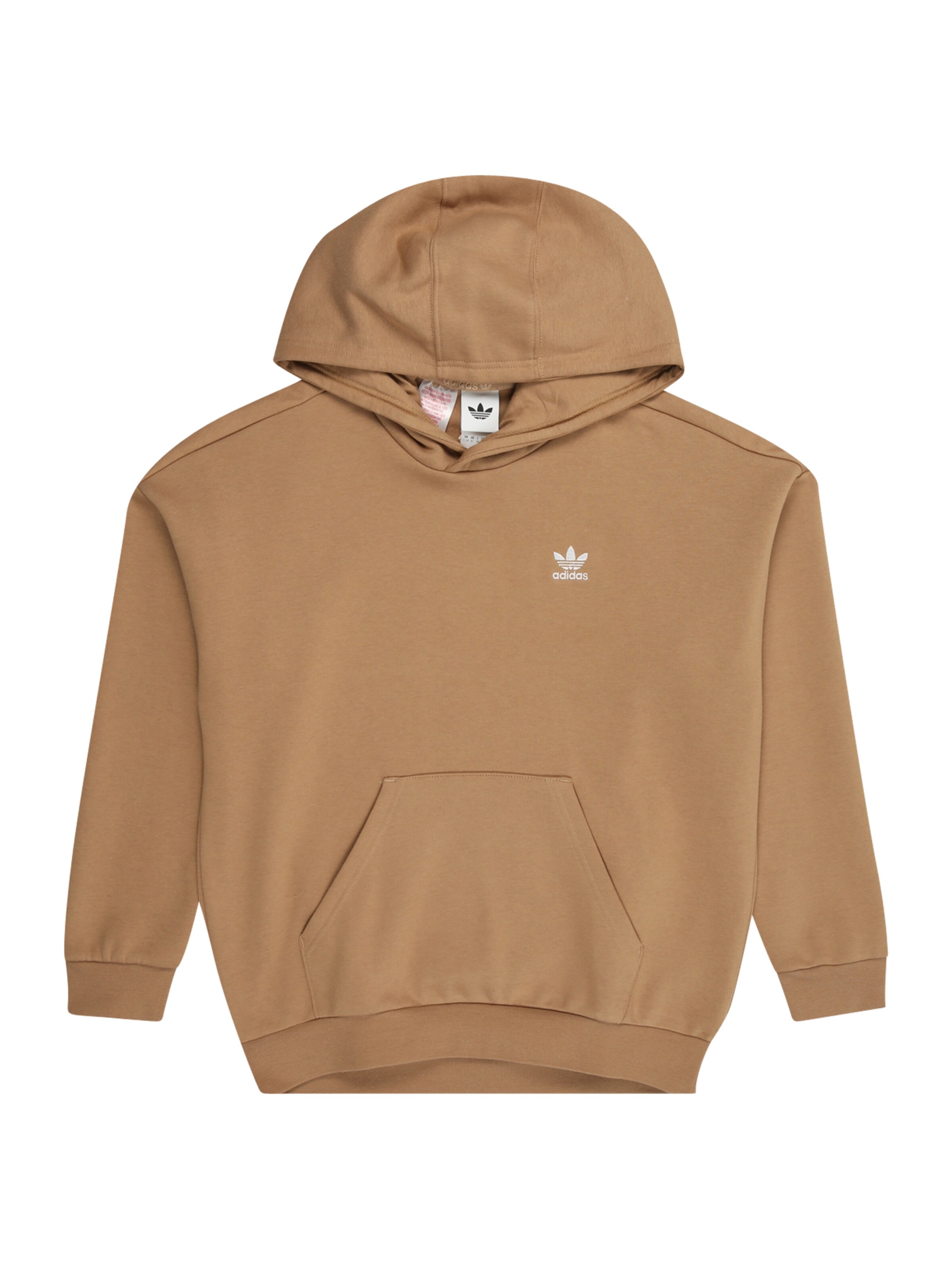 ADIDAS ORIGINALS Суичър в кафяво: отпред