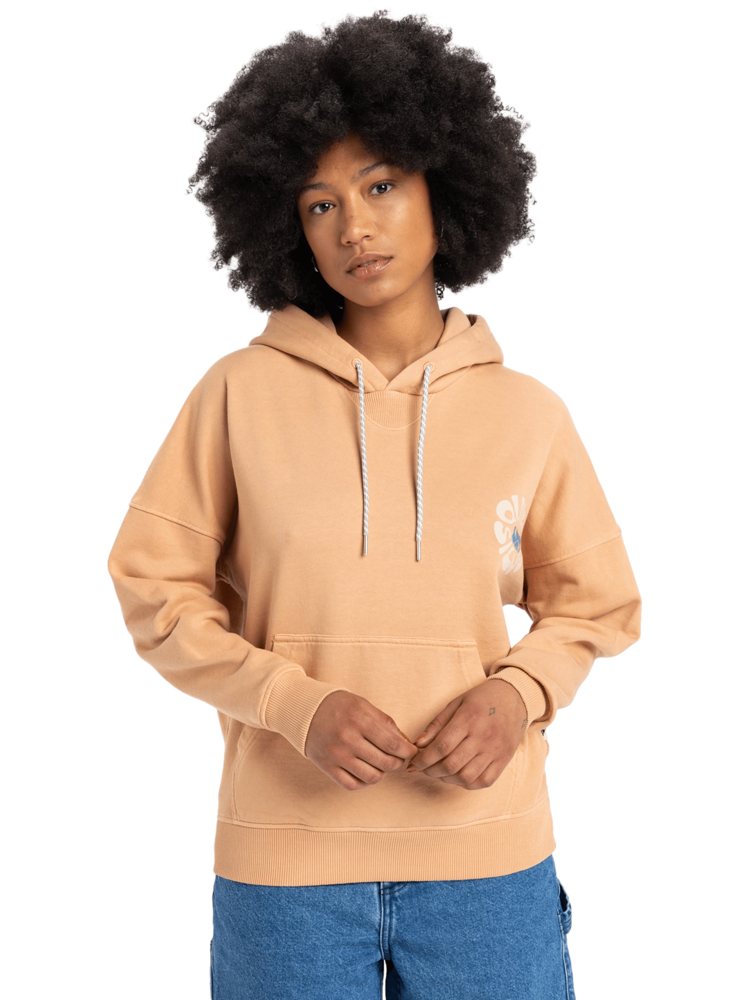 QUIKSILVER Sweatshirt in Orange