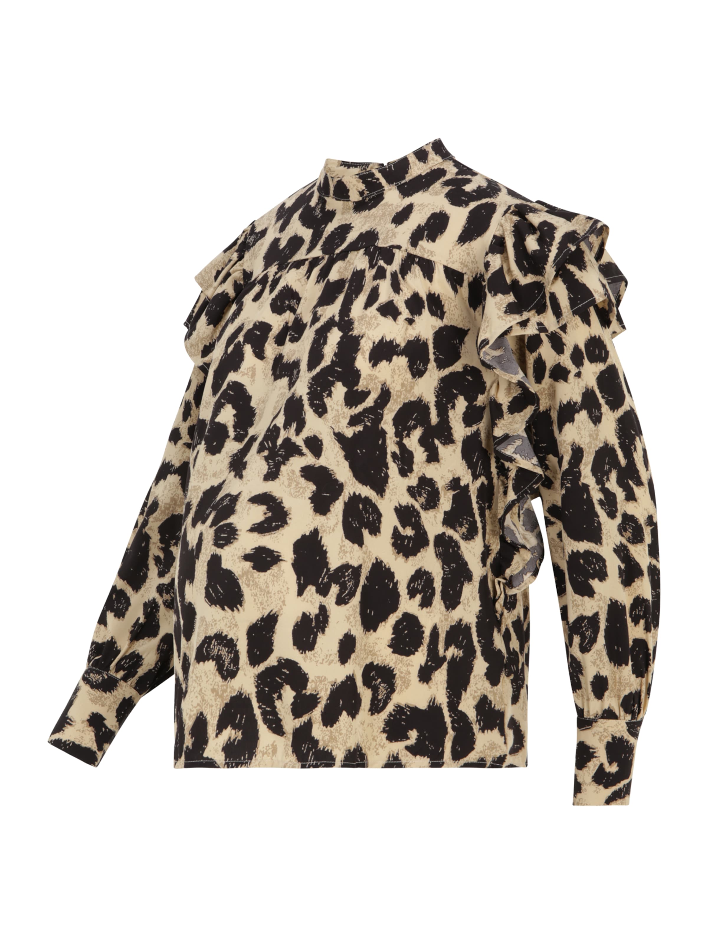 Only Maternity Bluse 'AUDREY' in Beige: Vorderseite