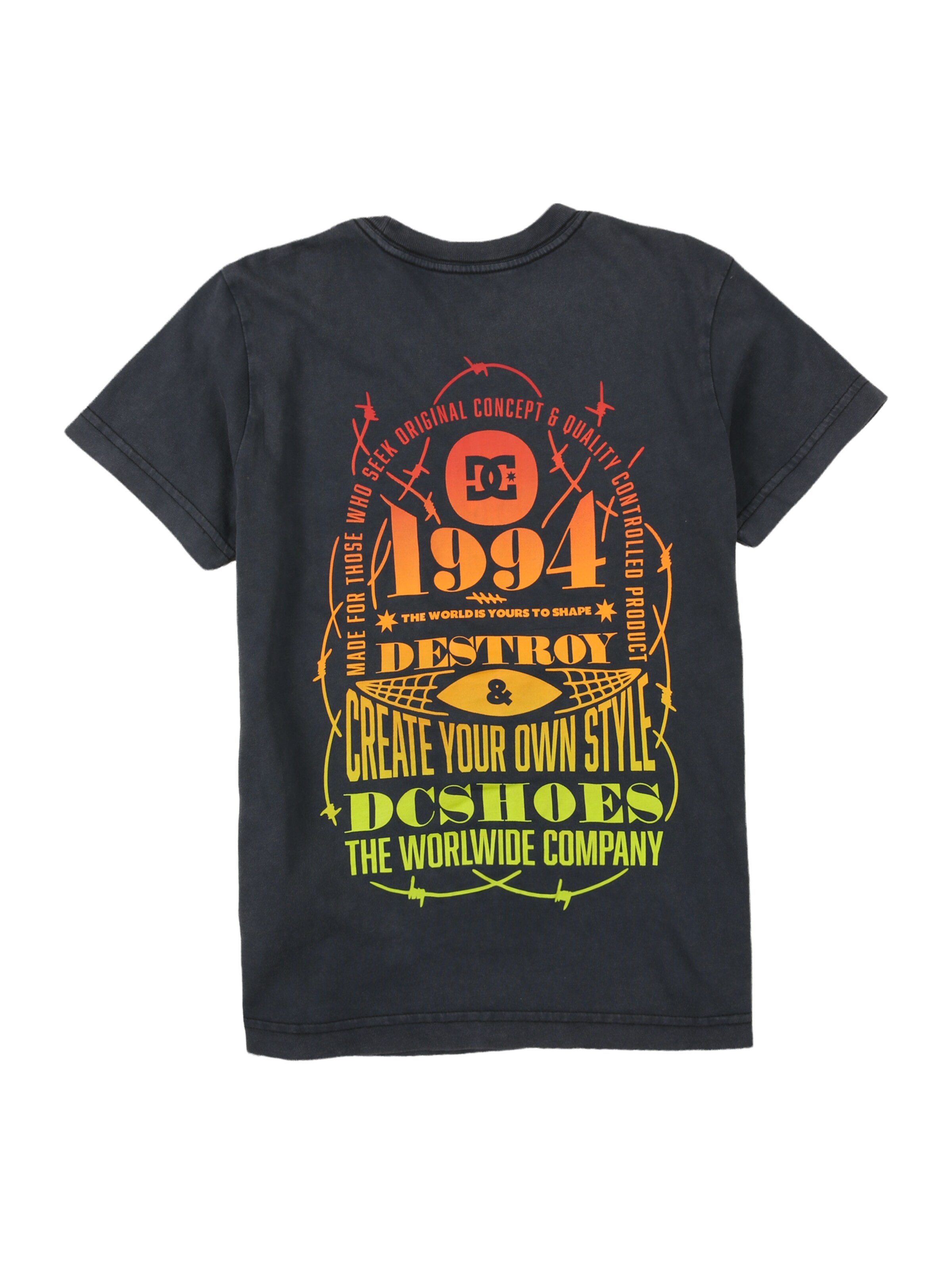 DC Shoes Λειτουργικό μπλουζάκι σε μαύρο