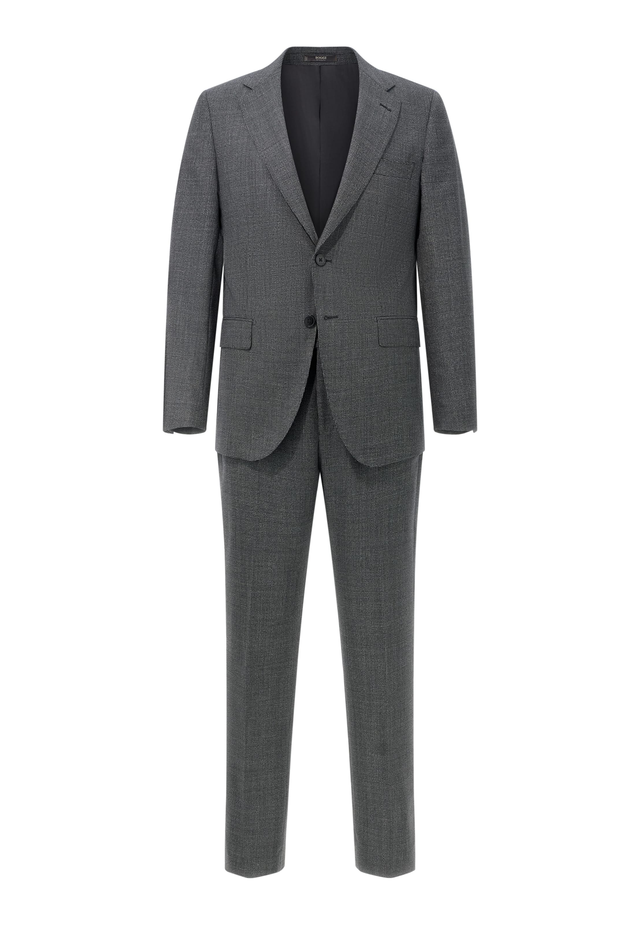 Regular Costume 'Firenze' Boggi Milano en gris : devant