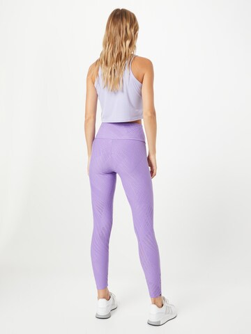 Onzie Skinny Workout Pants 'Selenite' in Purple