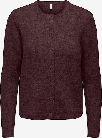 Cardigan 'ONLOLIVIA' ONLY en rouge : devant
