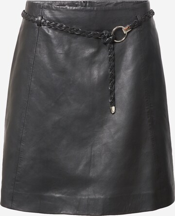 Gipsy Skirt 'Halie' in Black: front