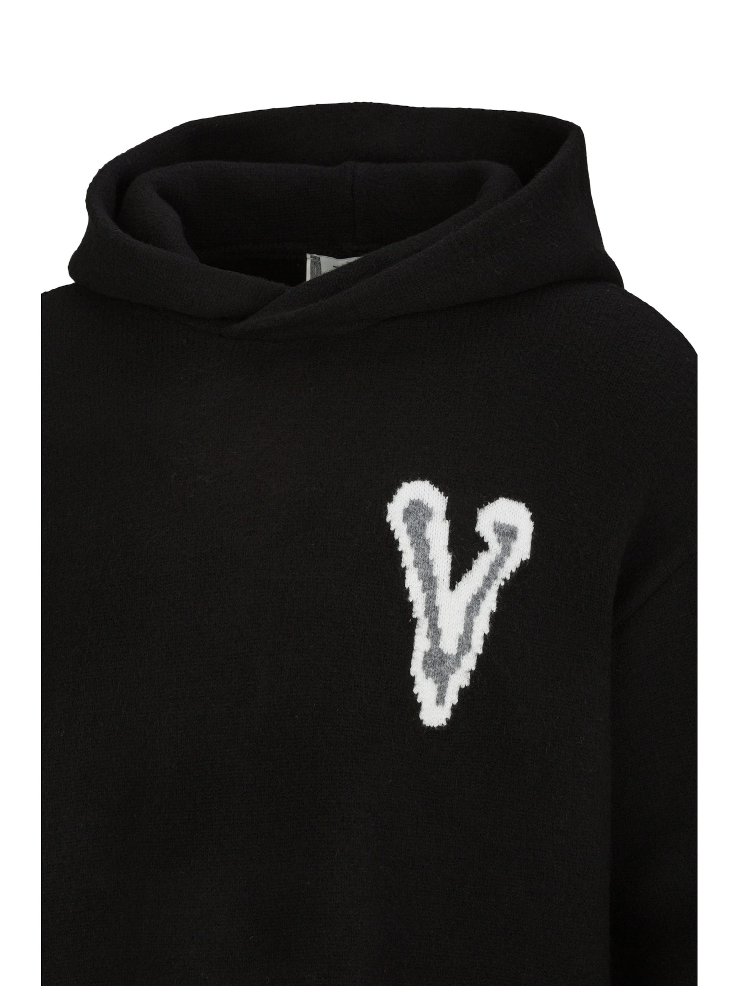 19V69 ITALIA Pullover 'Rico' in Schwarz