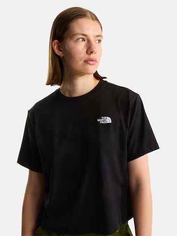 THE NORTH FACE Μπλουζάκι 'Evolution Simple Dome' σε μαύρο: μπροστά