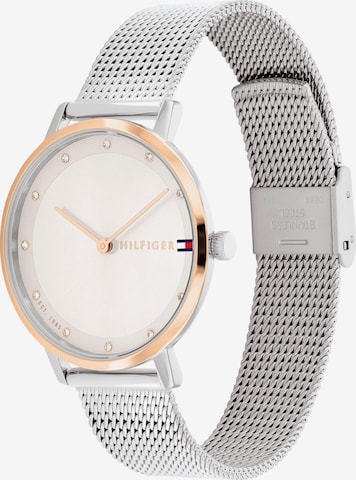 TOMMY HILFIGER Цифров часовник в сребърно: отпред