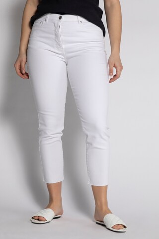 Studio Untold Jeans in Wit: voorkant