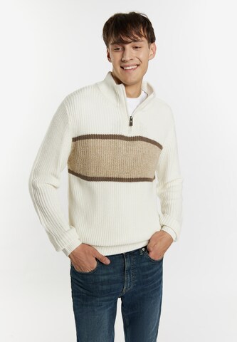 MO Sweater 'Rovic' in White: front