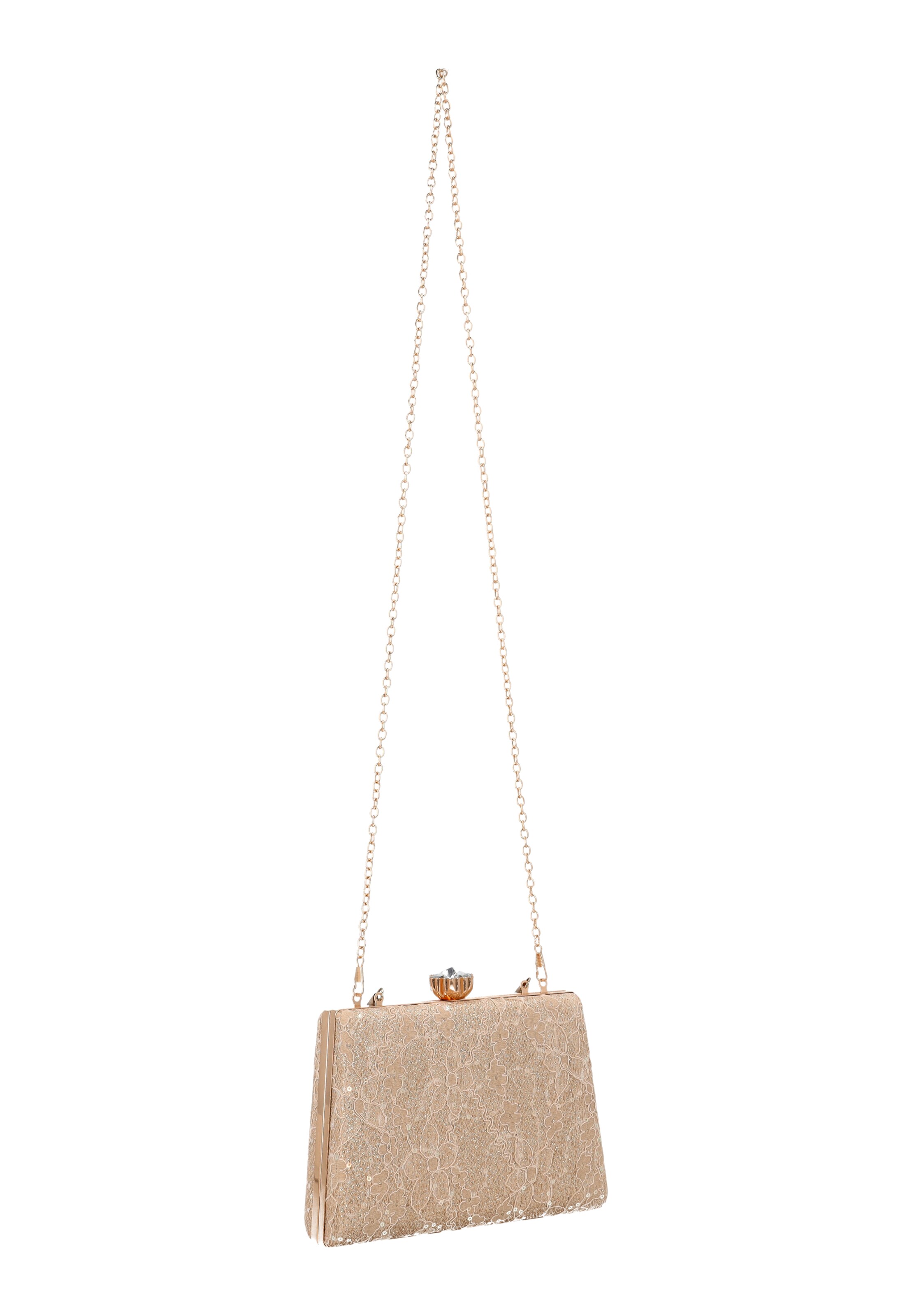 faina Clutch in Gold
