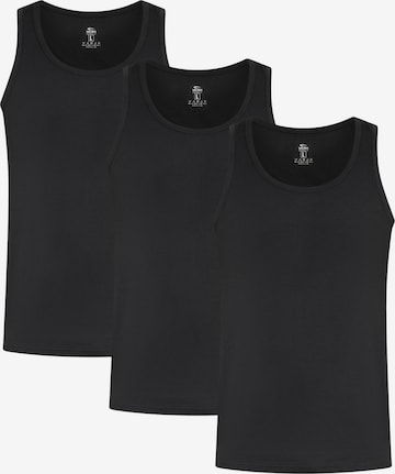 Smilodox Onderhemd 'Karrry' in Zwart: voorkant