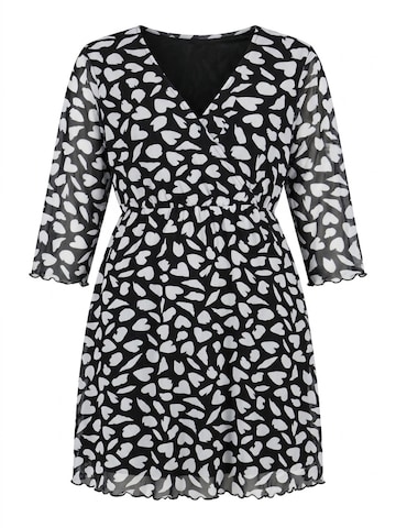 Stil Diva Dress in Black: front