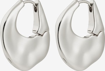 Pilgrim - Brincos 'Sense' em prata: frente