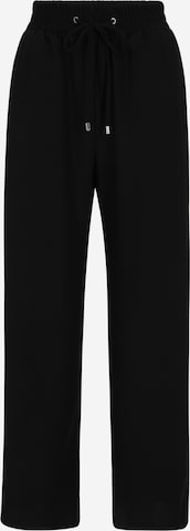 Wide leg Pantaloni di River Island Petite in nero: frontale