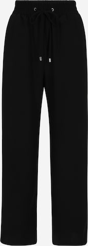 River Island Petite Wide Leg Hose in Schwarz: predná strana