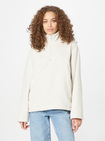 WEEKDAY Sweater in White: front