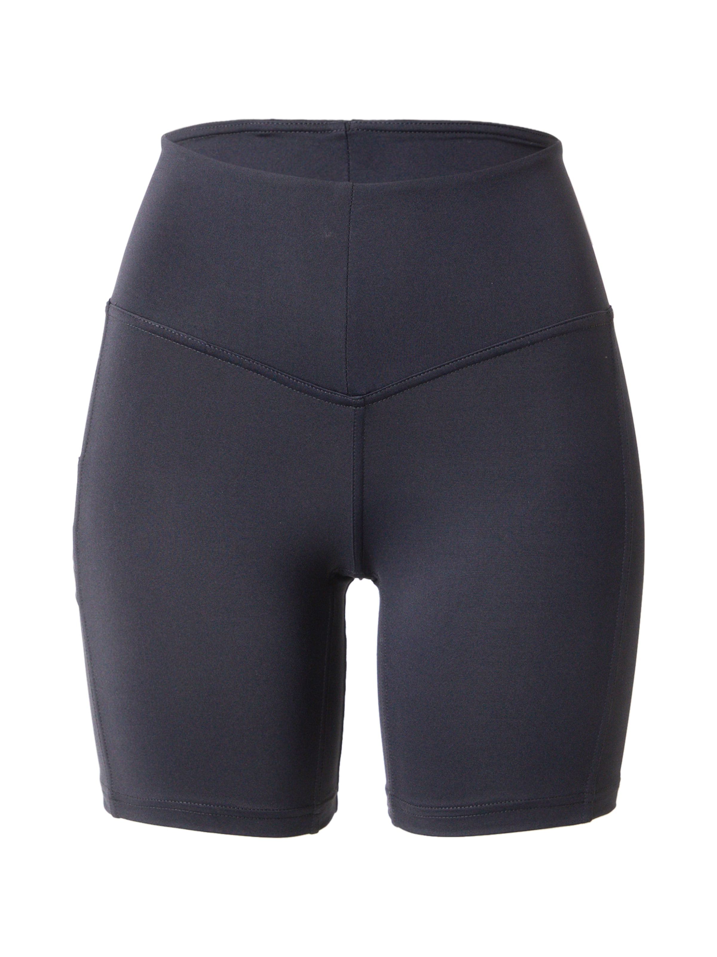 Skinny Pantaloni sportivi 'ELITE 467' di NEBBIA in nero: frontale