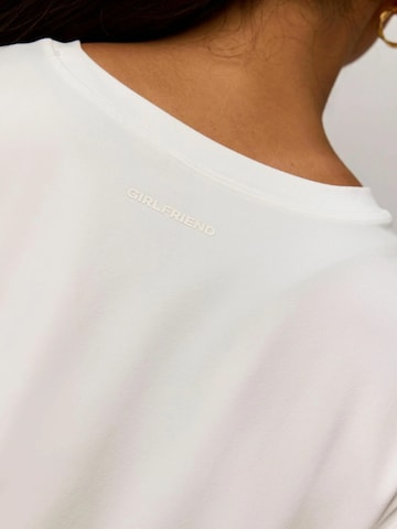 Girlfriend Collective T-shirt ' Reset ' in Weiß