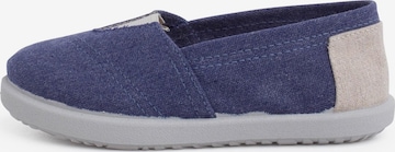 Baskets Pisamonas en bleu : devant