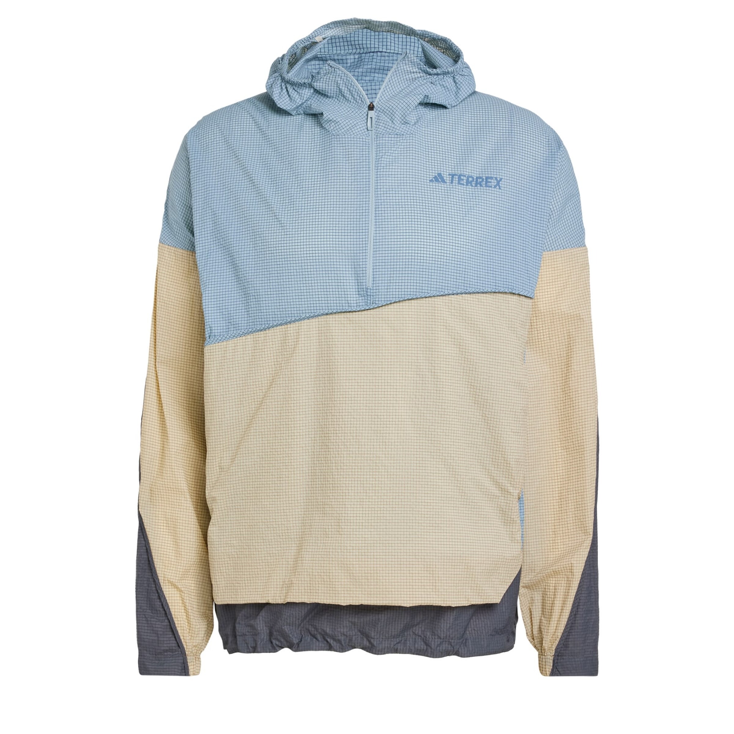 ADIDAS TERREX Outdoor jacket 'Xploric' in Grey: front