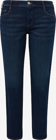 TRIANGLE Regular Jeans in Blauw: voorkant