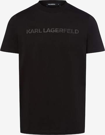 Karl Lagerfeld Shirt in Black: front