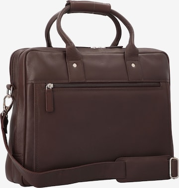 Dermata Document Bag in Brown