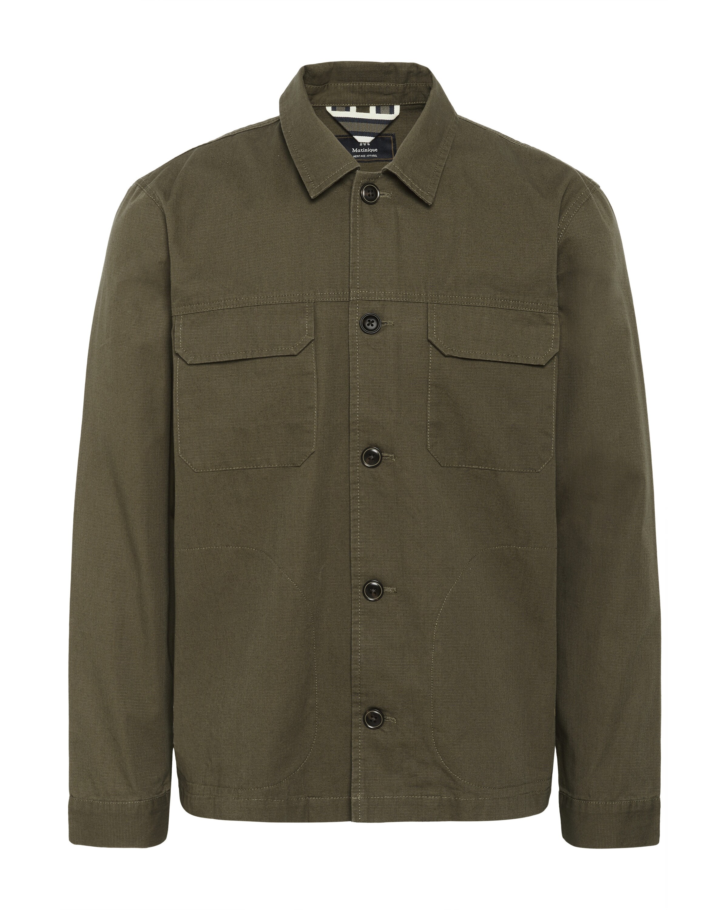 Veste mi-saison 'Copt Heritage' Matinique en vert : devant