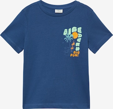 s.Oliver Shirt in Blau: Vorderseite