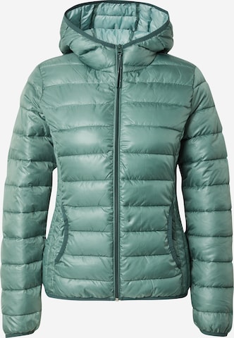 QS Winterjas in Groen: voorkant