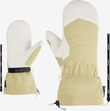 ZIENER Sporthandschuhe 'KILATI-Z AS(R) AW' in Beige: Vorderseite