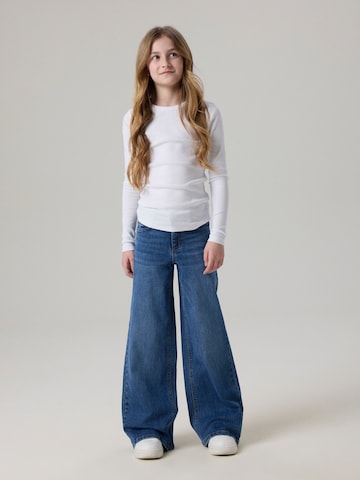 NAME IT Wide Leg Farkut 'NKFPOLLY' värissä sininen