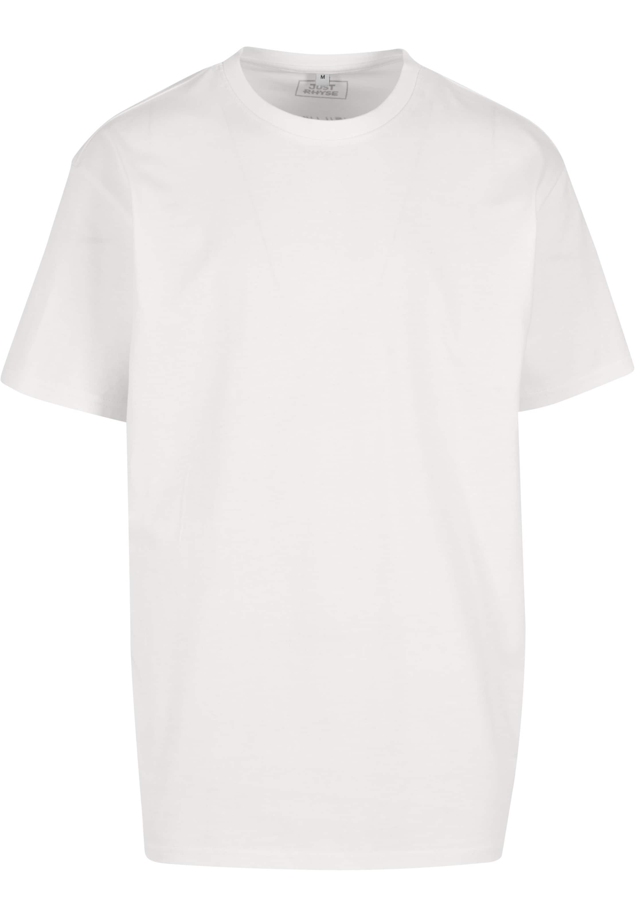 Just Rhyse - Camiseta en blanco: frente
