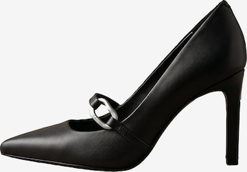 Escarpins Calvin Klein en noir : devant