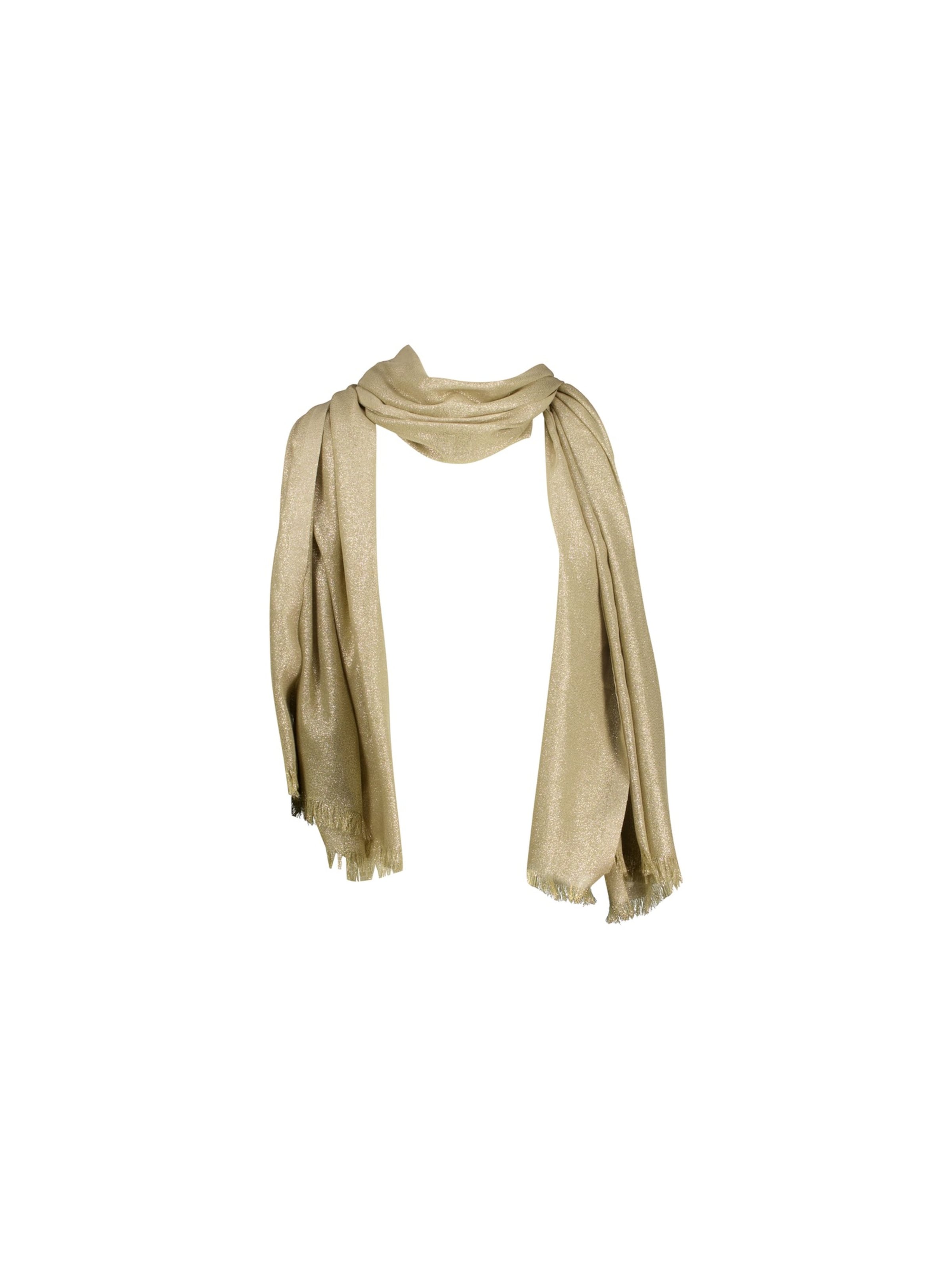 Écharpe 'Meredith' Deeluxe en beige : devant