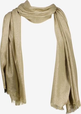 Écharpe 'Meredith' Deeluxe en beige : devant